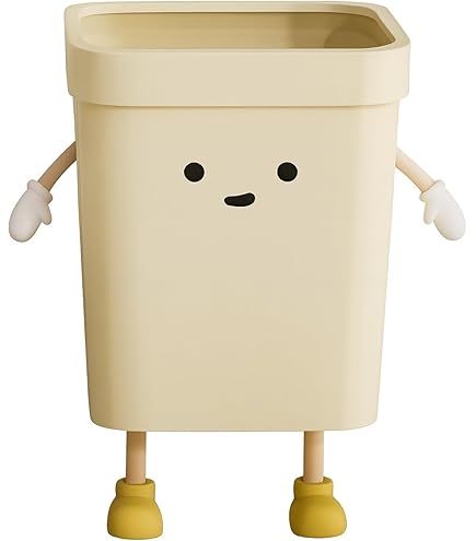 Amazon.com: KPHYMOD Outdoor Cartoon Trash Can with Lid